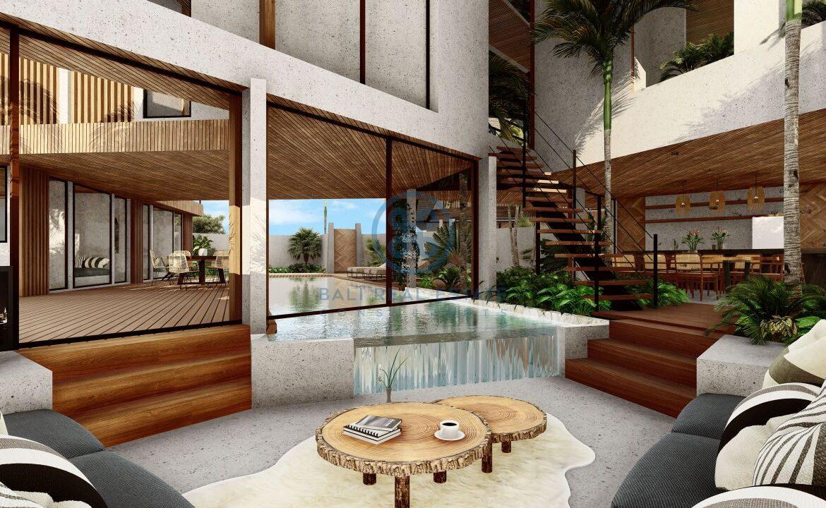 4 5 bedroom leasehold designer villa development canggu berawa for sale13 scaled