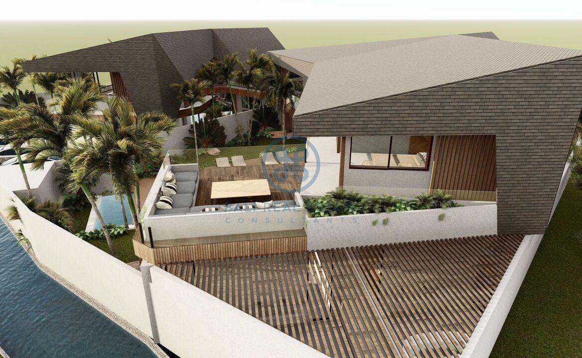 4 5 bedroom leasehold designer villa development canggu berawa for sale15 scaled