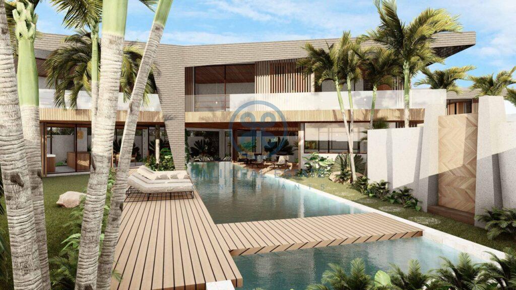 4 5 bedroom leasehold designer villa development canggu berawa for sale7 scaled
