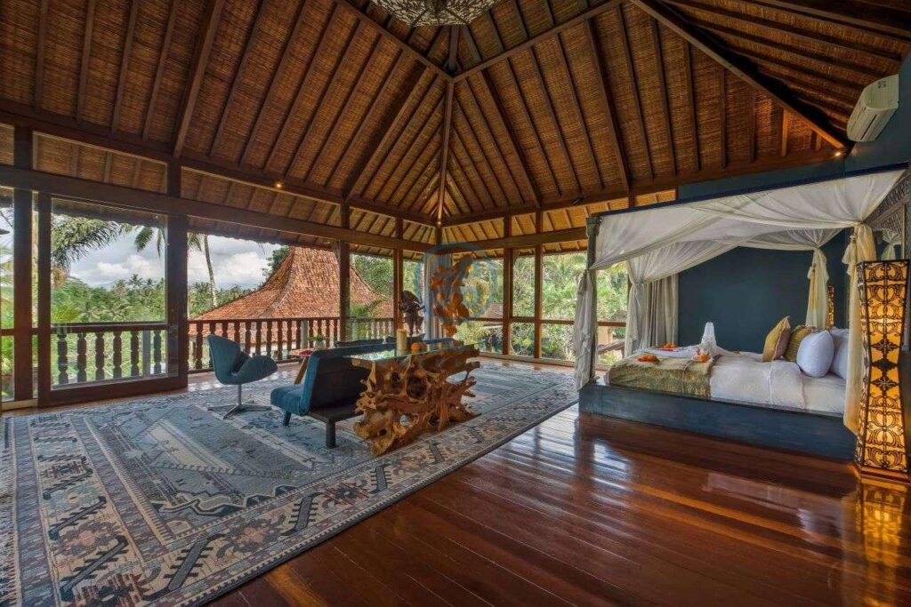 4 bedrooms villa estate jungle view ubud for sale rent 16
