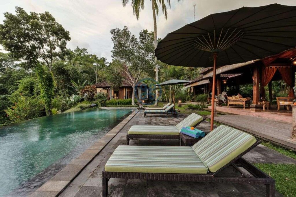 4 bedrooms villa estate jungle view ubud for sale rent 27