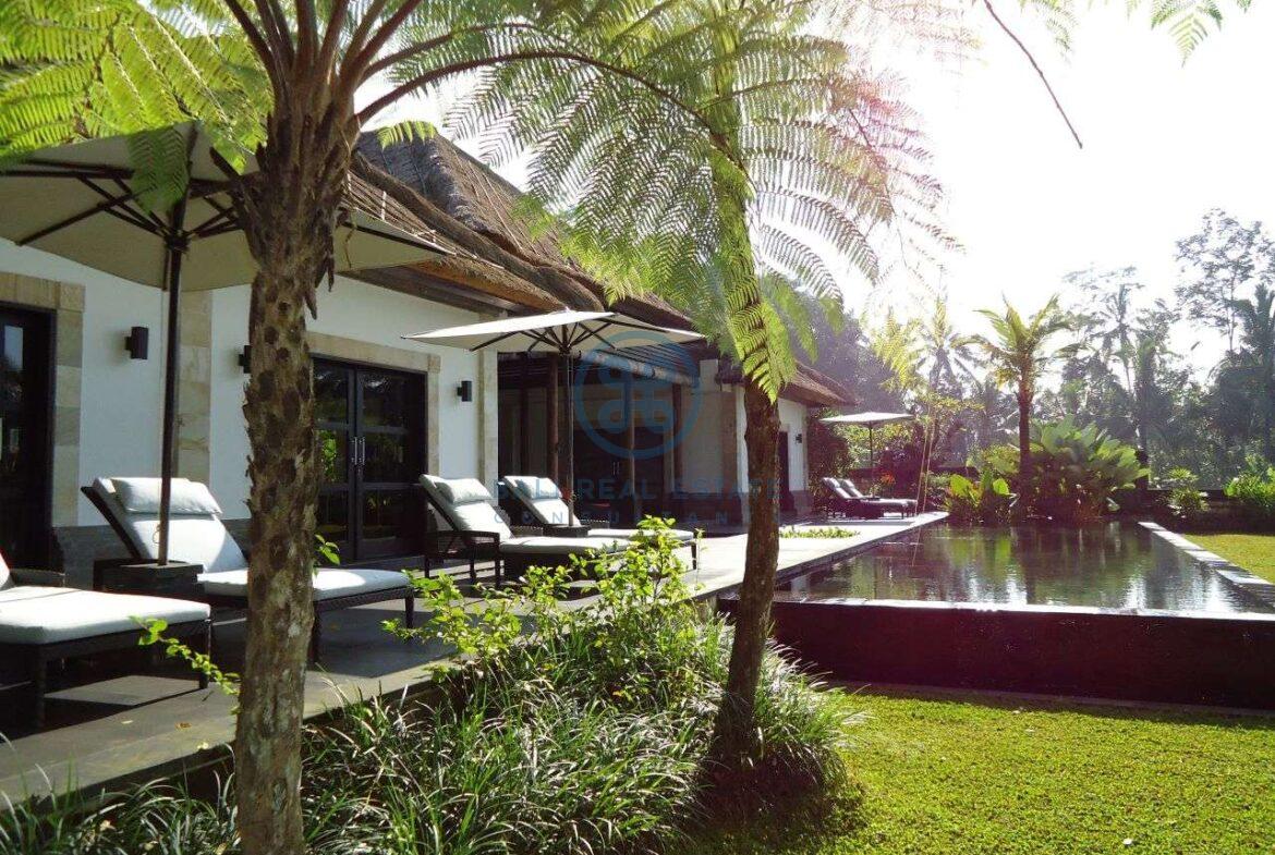 4 bedrooms villa with infinity pool ubud for sale rent 10