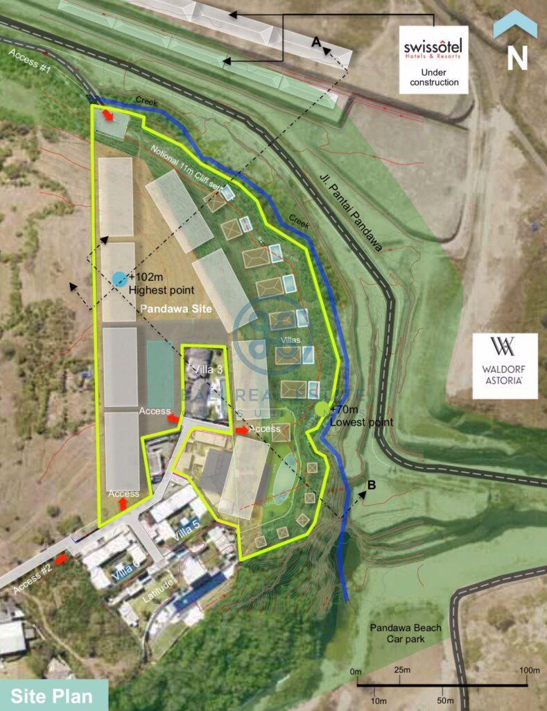 development land pandawa cliff site for sale