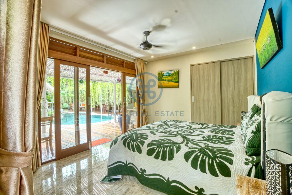 bedroom villa rice field view canggu tumbak bayuh for sale rent