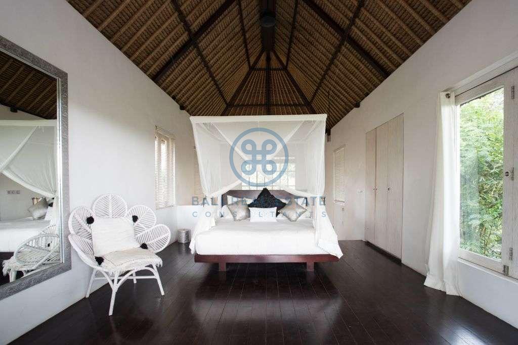 bedroom ricefield view villa ubud for sale rent