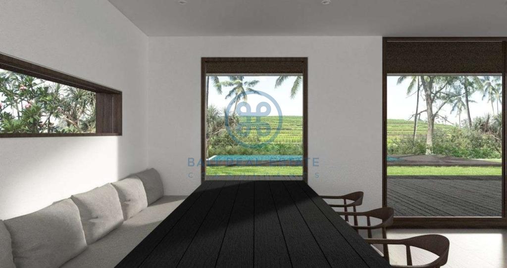 brand new bedroom designer villa in pererenan for sale