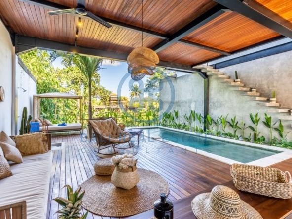 bedroom villa pool garden view canggu tumbak bayuh for sale rent