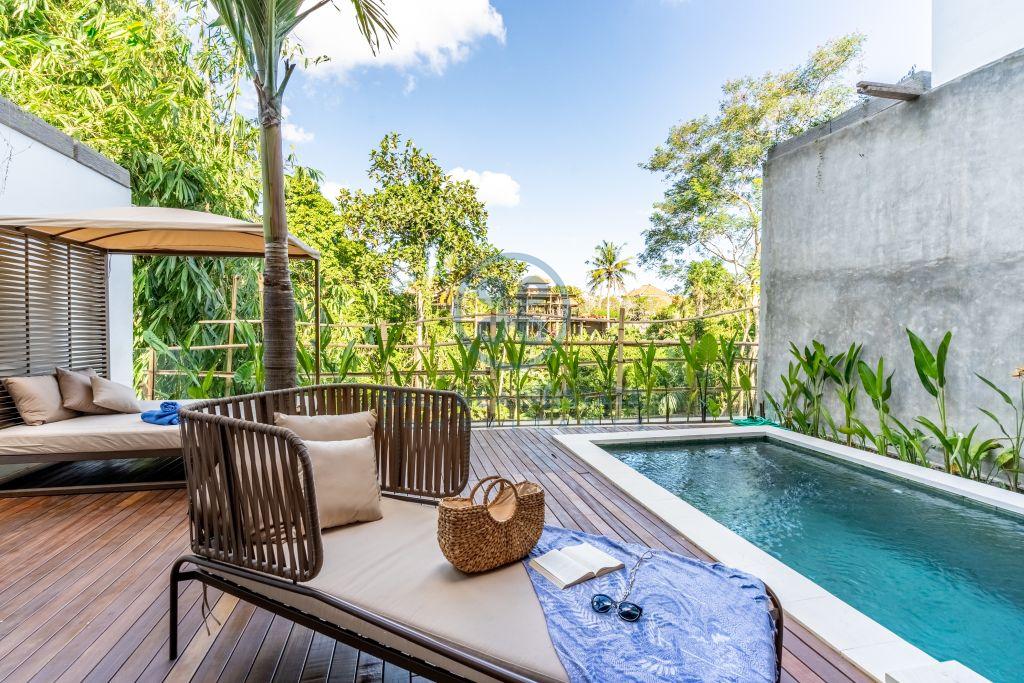 bedroom villa pool garden view canggu tumbak bayuh for sale rent