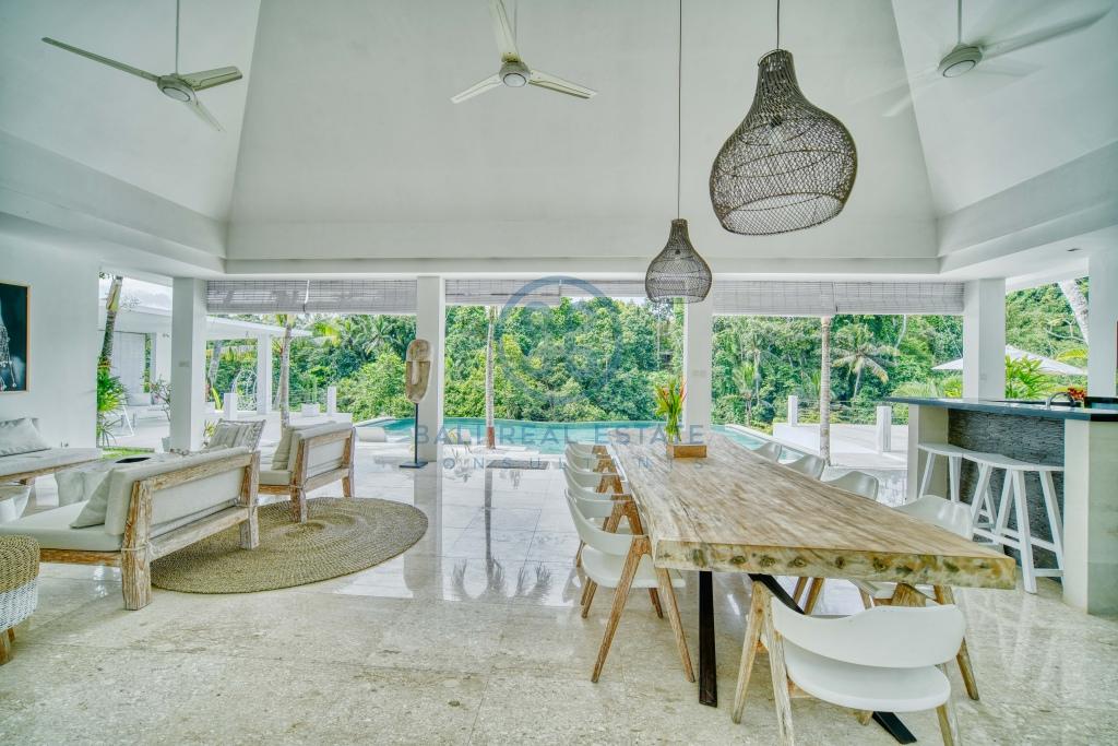 bedroom villa jungle view ubud bali for sale rent