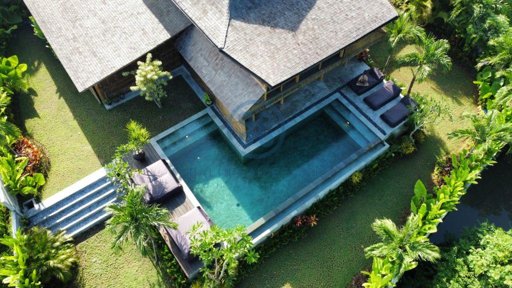 bali dream villa with jungle river view near seseh beach for sale rent
