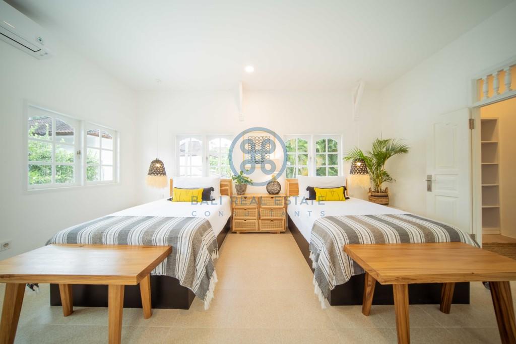 bedroom bright boho chic villa in bali umalas for sale