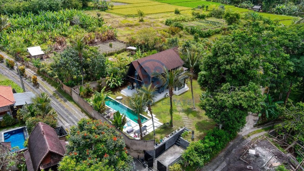 bedroom villa garden view ubud bali for sale rent