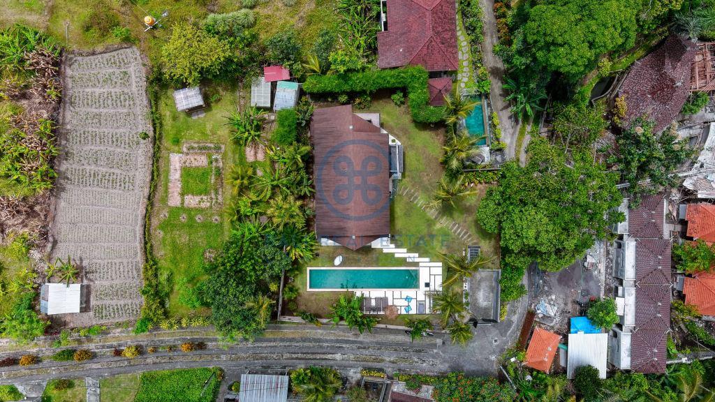bedroom villa garden view ubud bali for sale rent