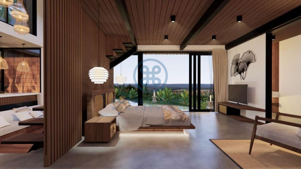 bedroom ocean view villa cemagi for sale rent